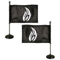 Custom Magnetic Car Flags - Double Sided